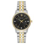 腕時計 ブローバ レディース 98P198 Bulova Ladies' Classic Diamond Two-Tone Gold Stainless Steel 3-H