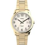 腕時計 タイメックス メンズ TW2V048009J Timex Men's Easy Reader 38mm Watch ? Gold-Tone Case Cream