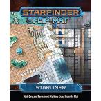ボードゲーム 英語 アメリカ PZO7315 Starfinder Flip-Mat: Starliner