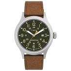 腕時計 タイメックス メンズ TW4B230009J Timex Men's Expedition Scout 40mm Watch ? Silver-Tone Cas