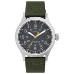 腕時計 タイメックス メンズ TW4B229009J Timex Men's Expedition Scout 40mm Watch ? Silver-Tone Cas