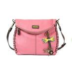 chala バッグ パッチ 4345621474 CHALA Pink Charming Crossbody Bag With Flap Top | Flap and Zipper Cross-B
