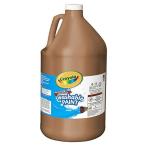 クレヨラ アメリカ 海外輸入 542128007 Crayola 542128007 Washable Paint, Brown, 1 gal