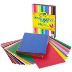 クレヨラ アメリカ 海外輸入 99-3200 Bulk Buy: Crayola Construction Paper Pad 9"X12-240 Sheets/Pkg (
