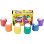 クレヨラ アメリカ 海外輸入 B086Y76H5J Crayola Washable Kid's Paint - 6 Per Package