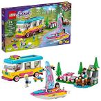 レゴ フレンズ 6333569 LEGO Friends Forest Camper Van and Sailboat 41681 Building Kit; Forest Toy; New 20