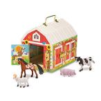 メリッサ&ダグ おもちゃ 知育玩具 96067 Melissa & Doug Latches Barn Toy Sensory Activity, Doors an