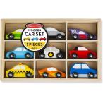 メリッサ&amp;ダグ おもちゃ 知育玩具 3178 Melissa &amp; Doug Wooden Cars Vehicle Set in Wooden Tray - Toy