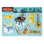 ショッピングmelissa メリッサ&ダグ おもちゃ 知育玩具 6074654 Melissa & Doug Musical Instruments Sound Puzzle - Wooden