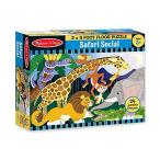 メリッサ&ダグ おもちゃ 知育玩具 4423 Melissa & Doug Safari Social Jumbo Jigsaw Floor Puzzle (24