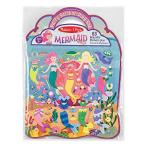 メリッサ&amp;ダグ おもちゃ 知育玩具 9413 Melissa &amp; Doug Puffy Sticker Activity Book: Mermaids - 65 R