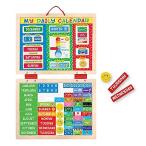 メリッサ&ダグ おもちゃ 知育玩具 9253 Melissa & Doug My First Daily Magnetic Calendar, Classroom