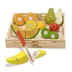  Melissa &amp;dag игрушка игрушечный 4021 Melissa &amp; Doug Wooden Cutting Fruit Toy Food Set &amp; Prete