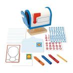  Melissa &amp;dag игрушка игрушечный 4089 Melissa &amp; Doug My Own Wooden Mailbox Activity Set and Ed