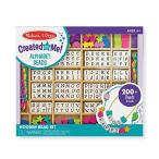 メリッサ&amp;ダグ おもちゃ 知育玩具 3774 Melissa &amp; Doug Created by Me! Alphabet Beads Deluxe Wooden