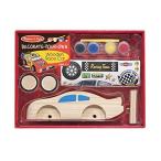 メリッサ&ダグ おもちゃ 知育玩具 2370 Melissa & Doug Decorate-Your-Own Wooden Race Car Craft Kit
