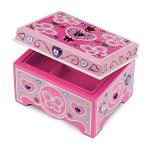 メリッサ&amp;ダグ おもちゃ おままごと 8861 Melissa &amp; Doug Created by Me! Jewelry Box Wooden Craft K