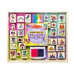 ショッピングmelissa メリッサ&ダグ おもちゃ 知育玩具 41900 Melissa & Doug 41900 Deluxe Wooden Stamp Set-Fairy Tale |