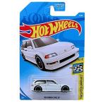 ホットウィール Hot Wheels '90ホンダ シビックEF HWスピードグラフィックス8/10 4/250 ホワイト HONDA ビ