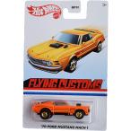 ホットウィール Hot Wheels フライングカスタム '70 フォード マスタング マッハ1 オレンジ Mustang  ビ