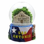 スノーグローブ 雪 置物 pcf Souvenirs San Antonio Texas Snow Globe - Snow Dome - 65mm