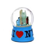 スノーグローブ 雪 置物 WG246 Mini 45mm New York City I Love NY Skyline Snow Globe NYC Souvenir from