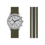 腕時計 タイメックス メンズ TW2R81300 Timex Men's MK1 Chrono 40mm | Olive Reflective Fabric Strap |