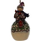 ショッピングsnowman エネスコ Enesco 置物 インテリア 4041116 Enesco Jim Shore Heartwood Creek Snowman with Birdhouse Orn