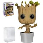 ファンコ FUNKO フィギュア STK65778963 POP Marvel: Guardians of The Galaxy - Dancing Groot Funko Pop!