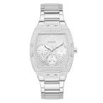 腕時計 ゲス GUESS GW0104L1 GUESS 38MM Crystal Accented Square Watch