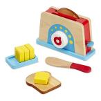  Melissa &amp;dag игрушка игрушечный 9344 Melissa &amp; Doug Bread and Butter Toaster Set (9 pcs) - Wo
