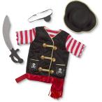  Melissa &amp;dag игрушка игрушечный 96023 Melissa &amp; Doug Pirate Role Play Costume Dress-Up Set Wi