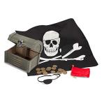  Melissa &amp;dag игрушка игрушечный 2576 Melissa &amp; Doug Wooden Pirate Chest Pretend Play Set