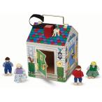 メリッサ&ダグ おもちゃ 知育玩具 2505 Melissa & Doug Take-Along Wooden Doorbell Dollhouse, Doorbe