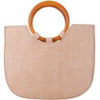 Yahoo! Yahoo!ショッピング(ヤフー ショッピング)QZUnique ハンドバッグ カバン GBD-OBN-SS9097-kaqi QZUnique Womens Summer Beach Straw Handbag Casual Sa