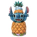 エネスコ Enesco 置物 インテリア 6010088 Enesco Jim Shore Disney Traditions Lilo and Stitch Pineappl