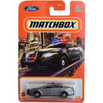 マッチボックス マテル ミニカー 30782 Matchbox Ford Police Interceptor, [Gray] 95/100