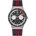 腕時計 ゲス GUESS GW0416G1 GUESS Men's Sport Race-Inspired Multifunction 44mm Watch ? Black Dial Silver