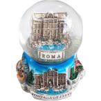 スノーグローブ 雪 置物 Italiano Souvenir Snowdome Italy Snow Globe Rome Fontana Di Trevi.Trevi Fount