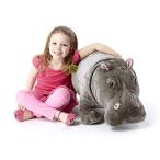 メリッサ&ダグ おもちゃ おままごと 8837 Melissa & Doug Giant Hippopotamus - Lifelike Stuffed Ani