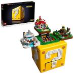 쥴 6332593 LEGO Super Mario 64 Question Mark Block 71395, 3D Model Set for Adults with 4 Microscale Game L