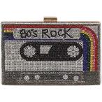 Yahoo! Yahoo!ショッピング(ヤフー ショッピング)QZUnique ハンドバッグ カバン QZUnique Tape Shaped Shoulder Bag Radio Recorder PU Crossbody Bag Women'