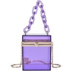 Yahoo! Yahoo!ショッピング(ヤフー ショッピング)QZUnique ハンドバッグ カバン QZUnique Women's Cute Cube Shape Handbag Magic Shoulder Bag Clutch Bag W