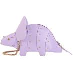 Yahoo! Yahoo!ショッピング(ヤフー ショッピング)QZUnique ハンドバッグ カバン QZUnique Dinosaur Shoulder Bag for Women 3D Animal Novelty Purse Zipper
