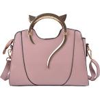 Yahoo! Yahoo!ショッピング(ヤフー ショッピング)QZUnique ハンドバッグ カバン QZUnique Cat Purse for Women Cute Top Handle Shoulder Bag for Teens Girl