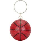 Yahoo! Yahoo!ショッピング(ヤフー ショッピング)QZUnique ハンドバッグ カバン QZUnique Basketball Crossbody Purse Rhinestones Evening Clutch Women Rou