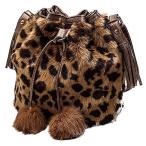 Yahoo! Yahoo!ショッピング(ヤフー ショッピング)QZUnique ハンドバッグ カバン QZUnique Faux Fur Bucket Handbag Women's Drawstring Fur Crossbody Bag Sh