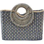 Yahoo! Yahoo!ショッピング(ヤフー ショッピング)QZUnique ハンドバッグ カバン QZUnique Hand-woven Straw Bag Women Summer Beach Handbag Casual Satchel
