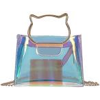 QZUnique ハンドバッグ カバン GBD-JLE-2138-qianjinse QZUnique Women's Fashion Jelly Color Handbag Cand