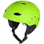 ウォーターヘルメット 安全 マリンスポーツ TC-WH Tontron Adult Water Sports Helmet (Matte Spr